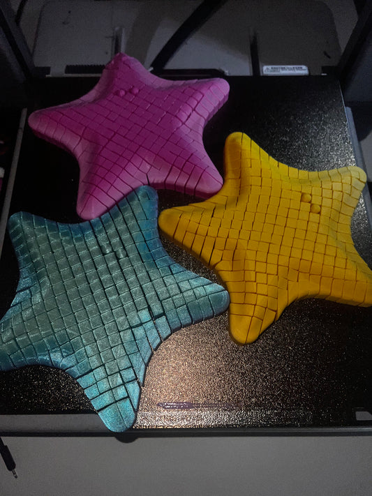 Articulated Star Fidget Toy – Flexible 3D Printed Sensory Star