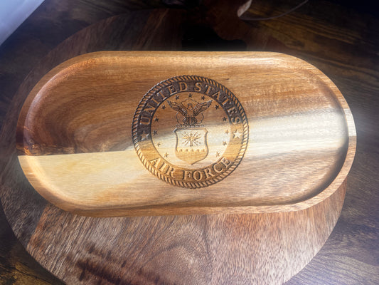 Military Service Catch All Trays