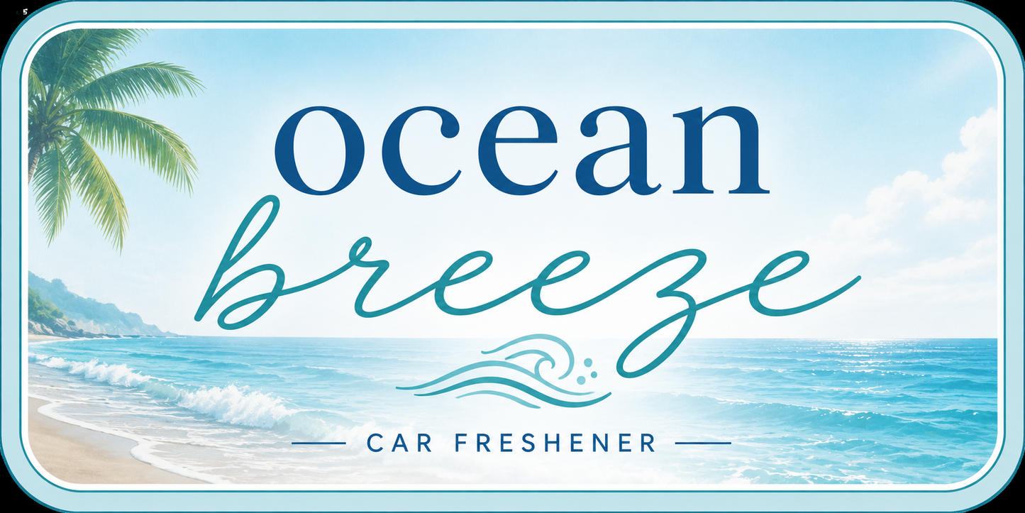 Handcrafted Hanging Air Freshener | Essential Oil Home & Car Diffuser