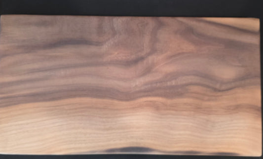 Solid Walnut Live Edge Charcuterie Board