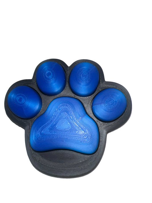 🐾 Paw Clicker Fidget – Sensory Paw Popper | 3D Printed