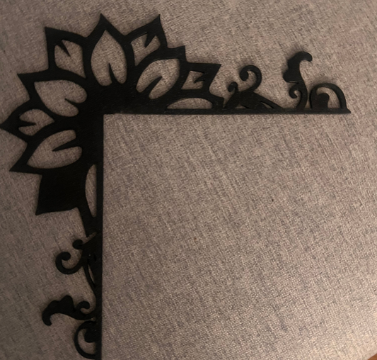 Floral Door Corner Hanger (2 pack)