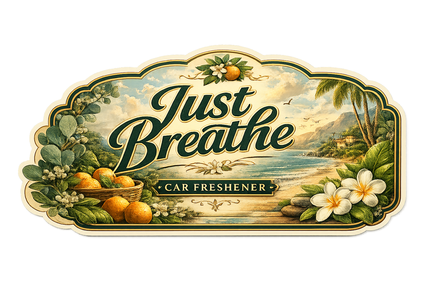 Handcrafted Hanging Air Freshener | Essential Oil Home & Car Diffuser