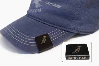 Custom Engraved Metal Hat Clip – Laser Engraved | Multiple Colors Available