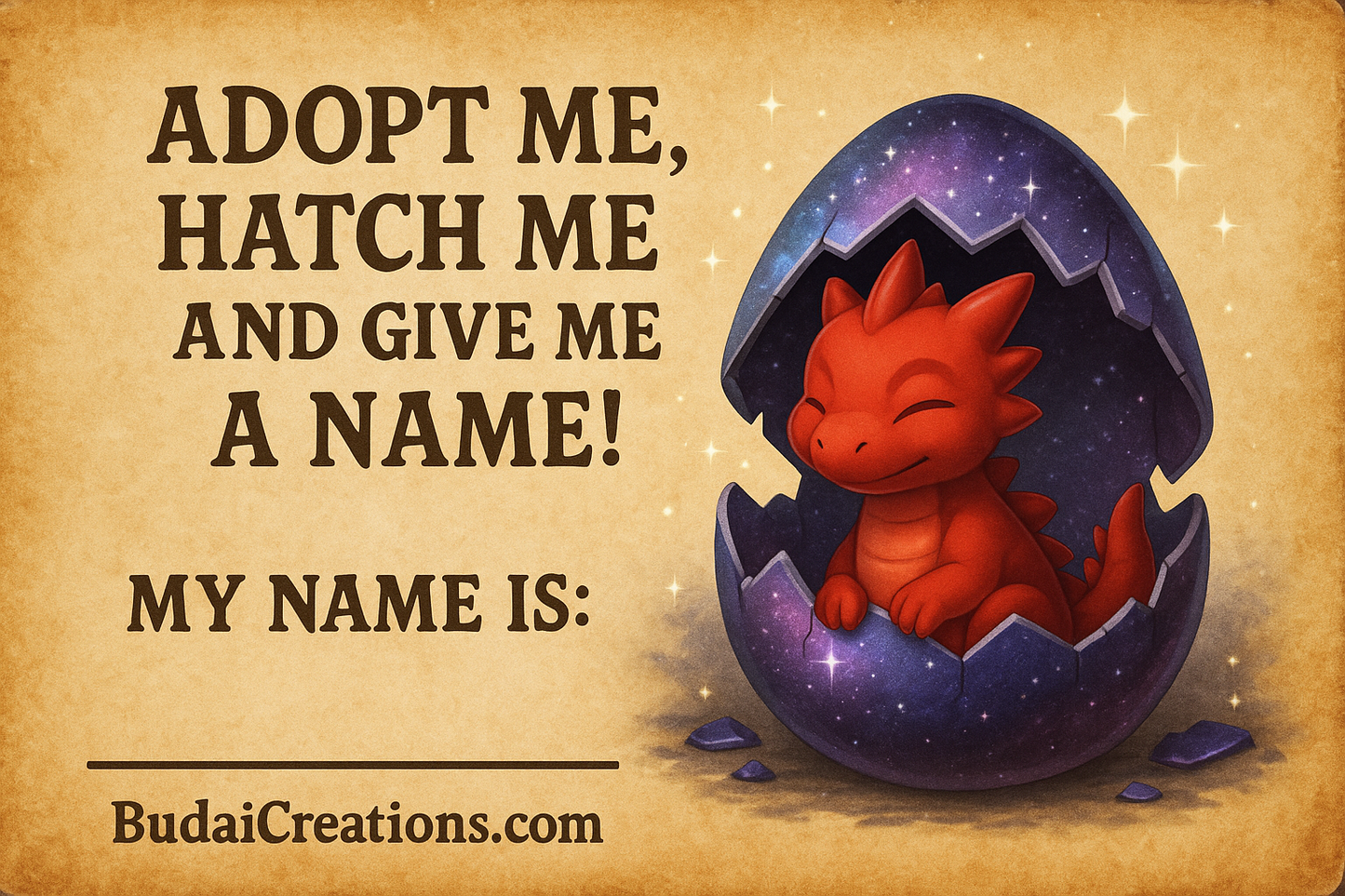Adopt a Dragon Egg!!