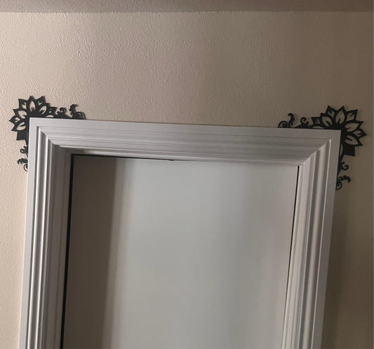 Floral Door Corner Hanger (2 pack)