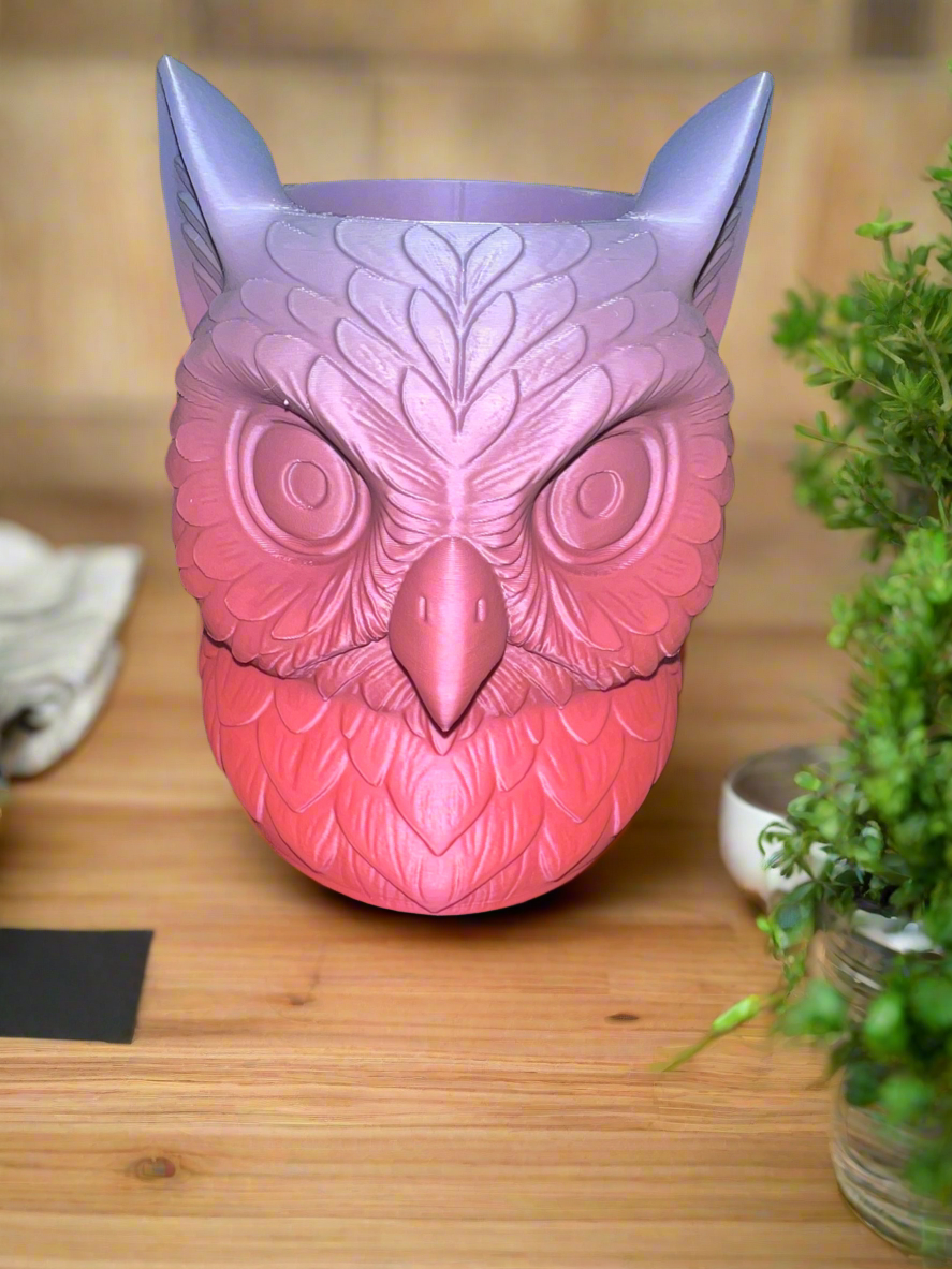 Owl Pen Pencil Desk Organizer