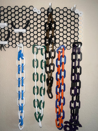 Custom Sports Hype Chain – Personalized Team Necklace with Player Name, Jersey Number & Logo