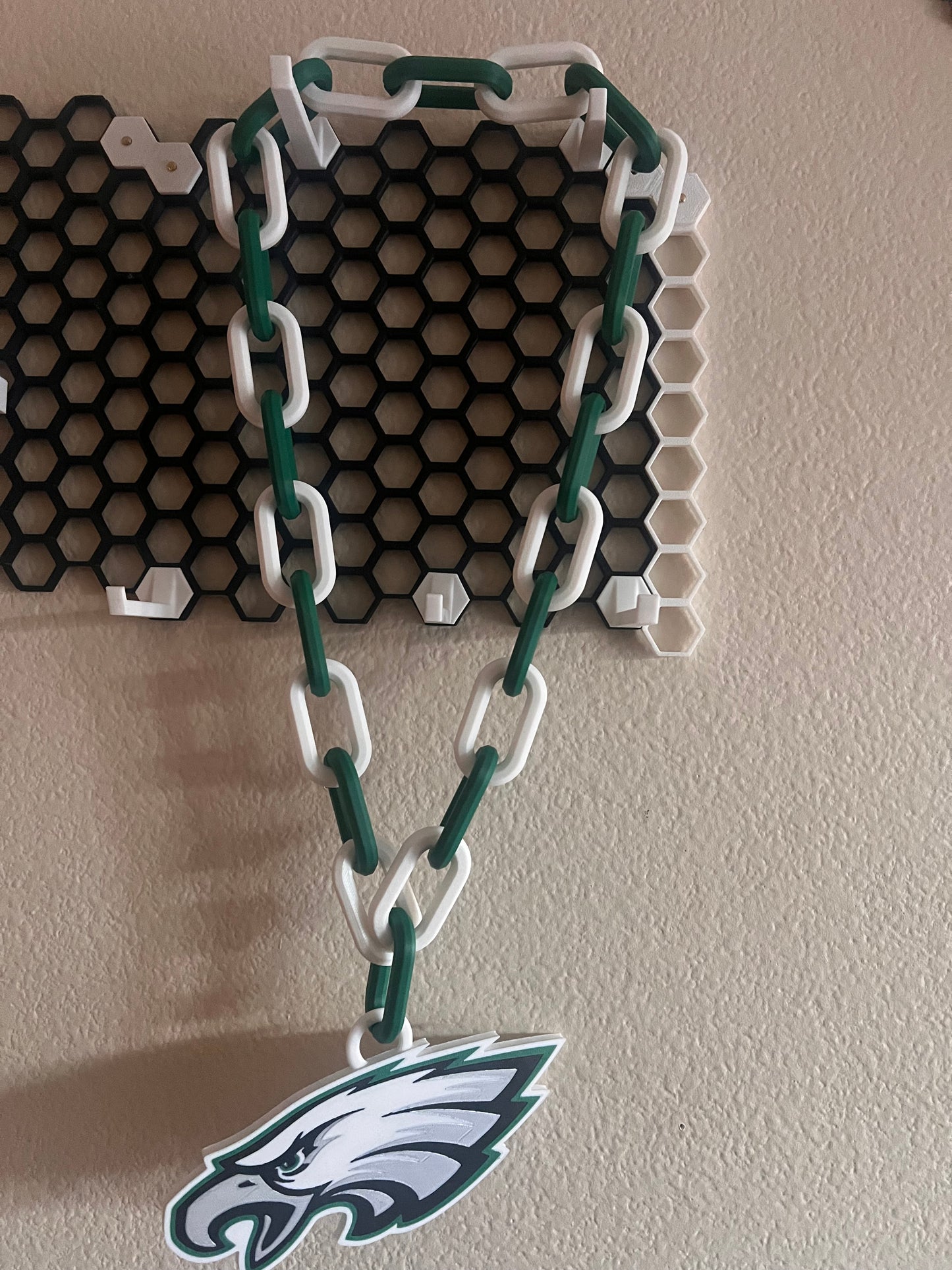 Custom Sports Hype Chain – Personalized Team Necklace with Player Name, Jersey Number & Logo