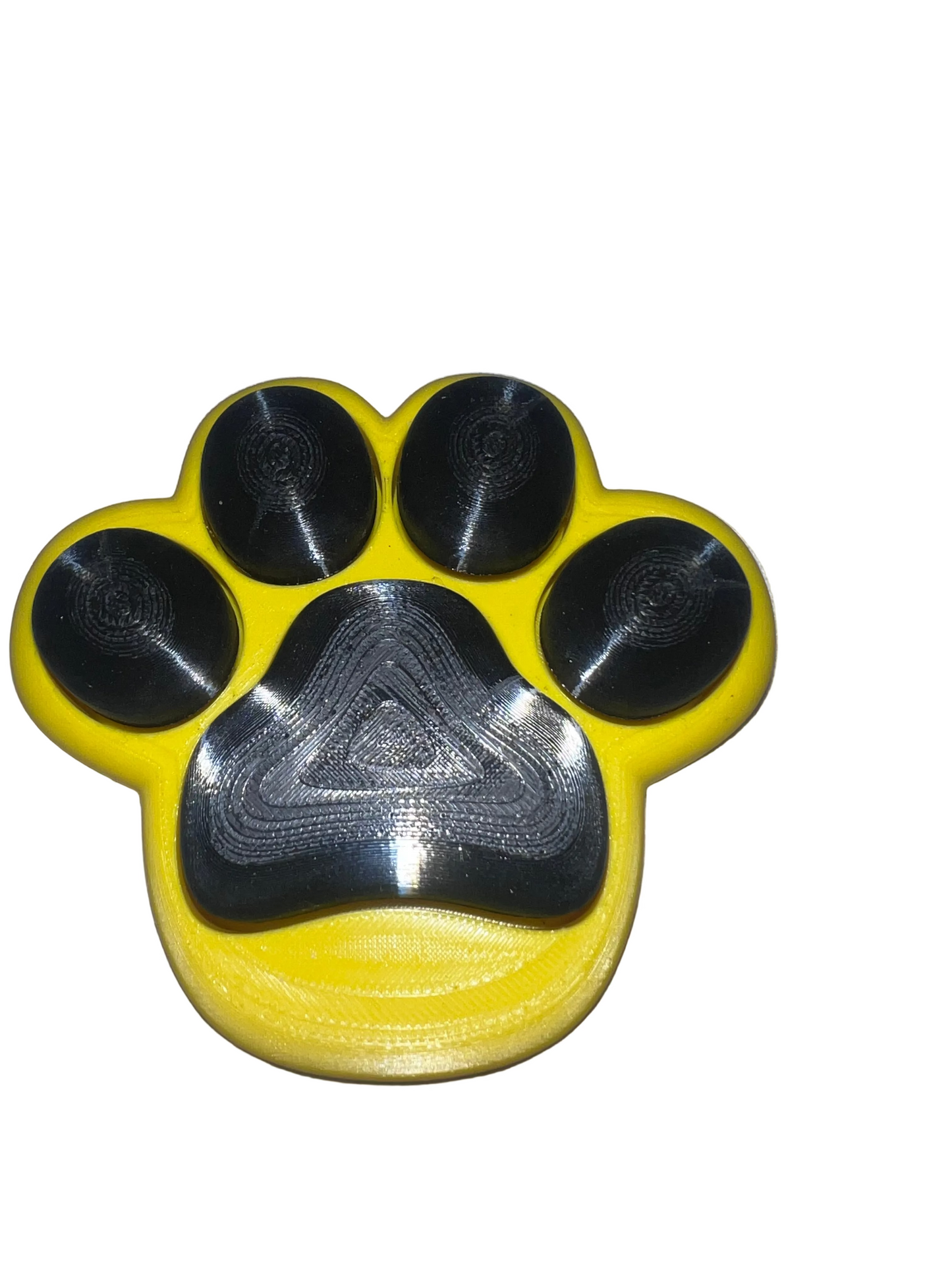 🐾 Paw Clicker Fidget – Sensory Paw Popper | 3D Printed