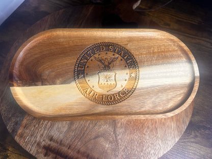 Military Service Catch All Trays