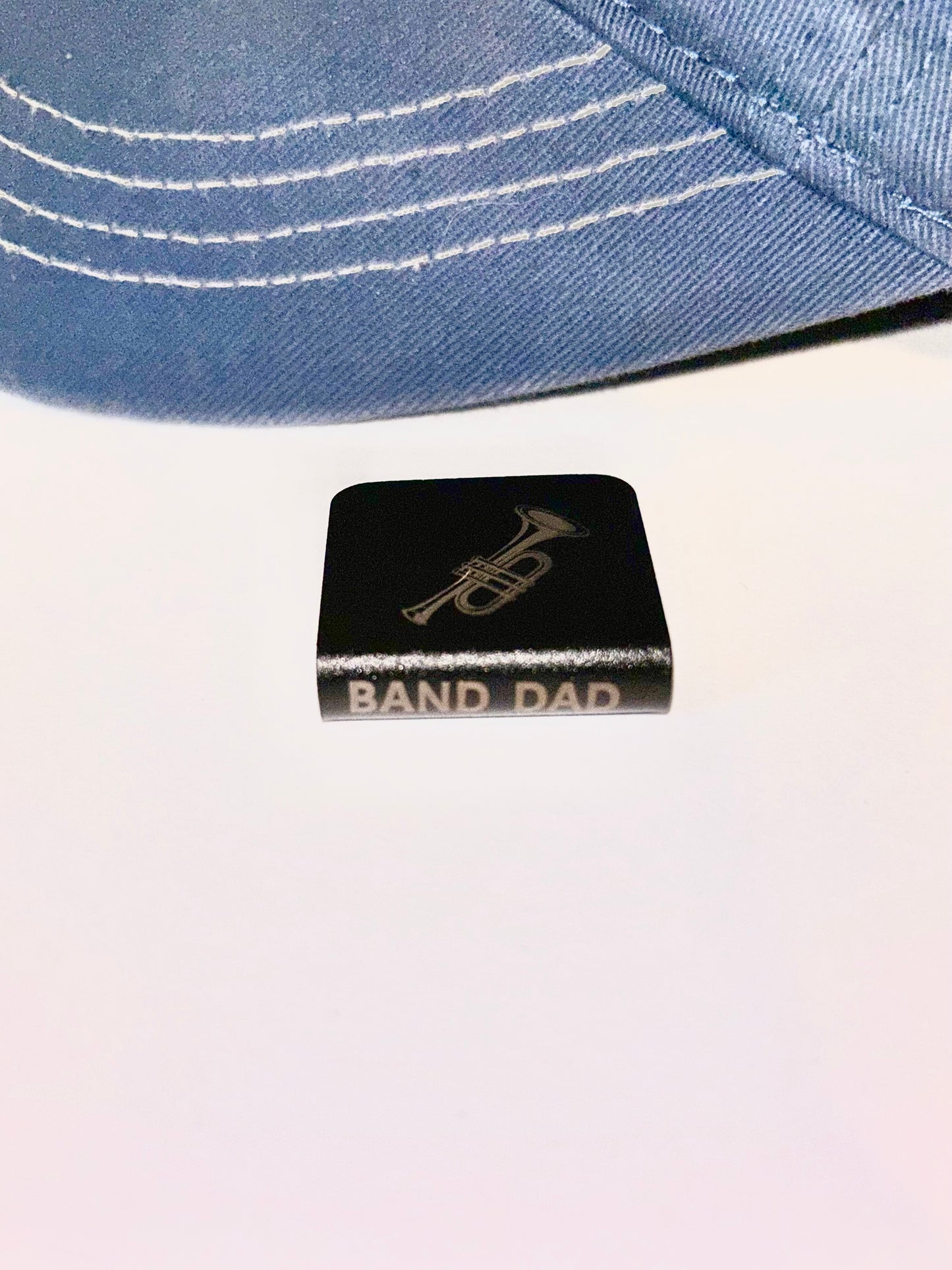 Custom Engraved Metal Hat Clip – Laser Engraved | Multiple Colors Available