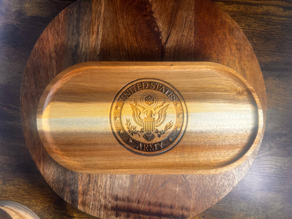 Military Service Catch All Trays