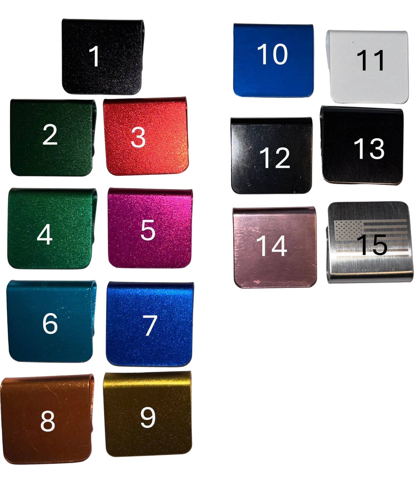 Custom Engraved Metal Hat Clip – Laser Engraved | Multiple Colors Available